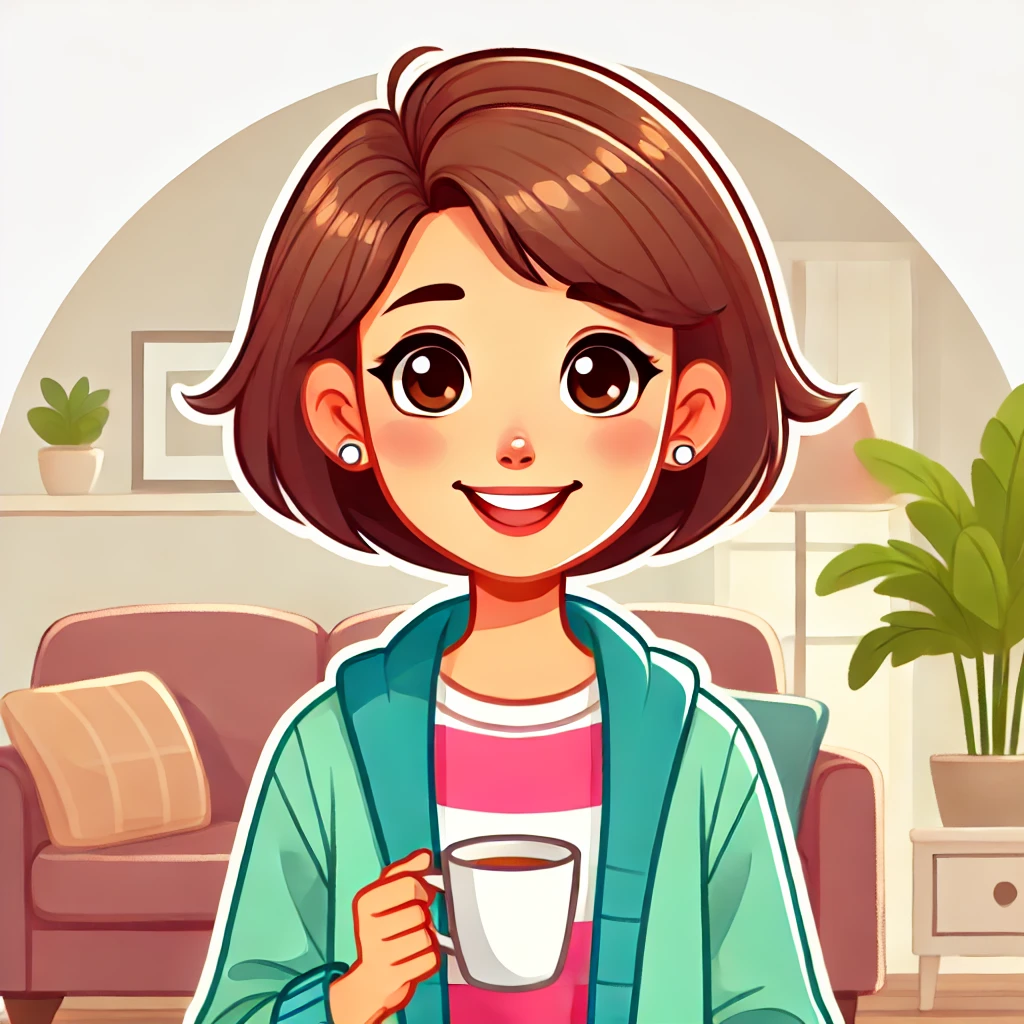 Creative girl illustration
